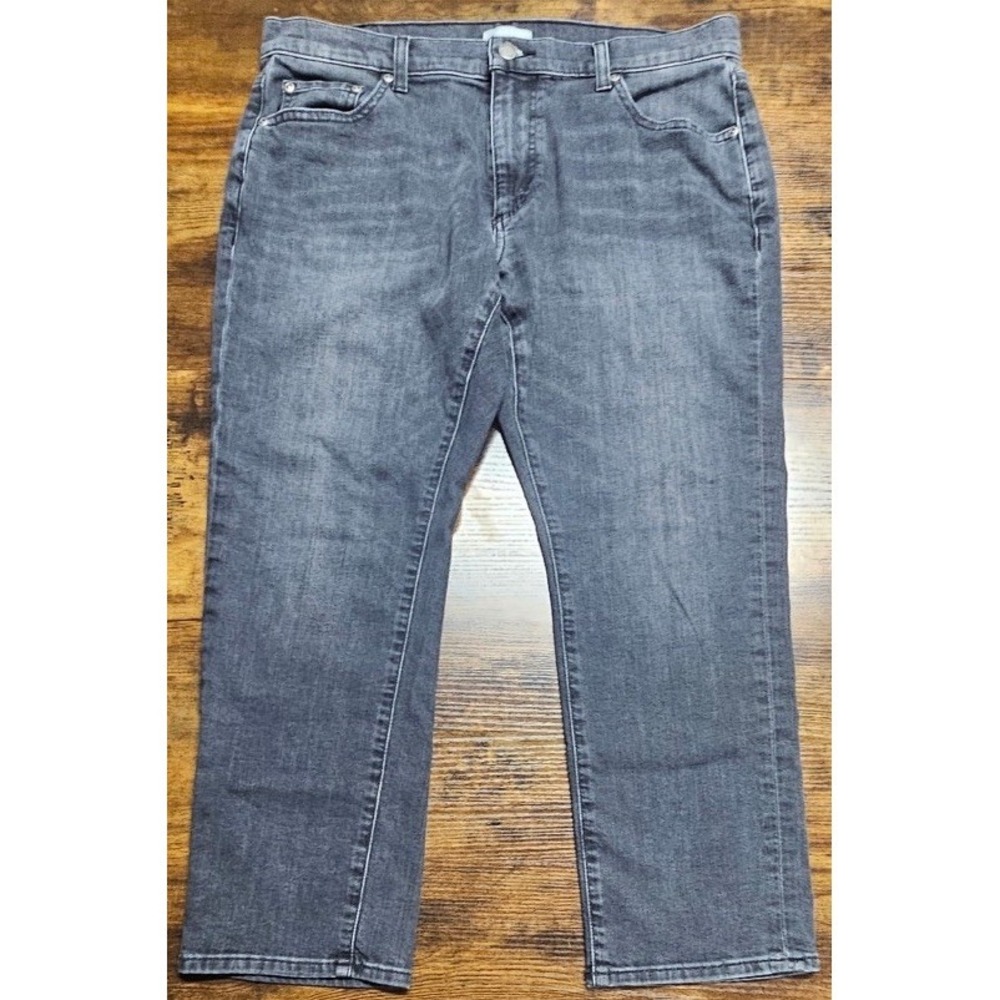 Ash & Erie Men's 34x26 Gray Denim Slim Fit Stretch Cotton Blend Jeans